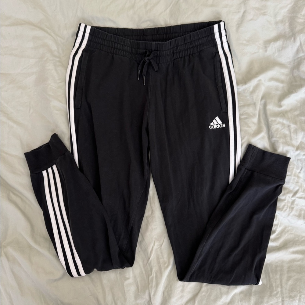 Adidas women’s Black Jogger Pants size medium